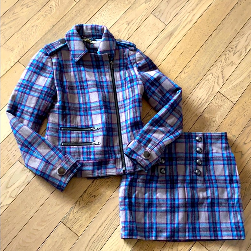 Jacket and skirt set